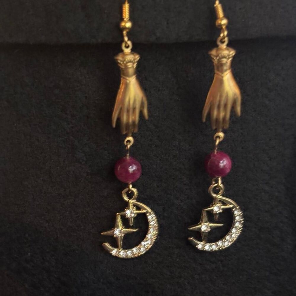 Celestial Hand Earrings